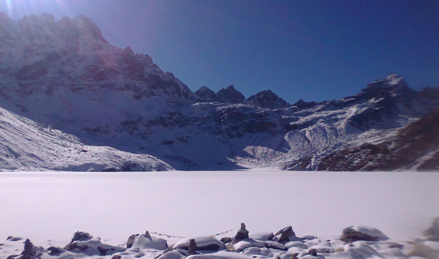 Gokyo ice Lake